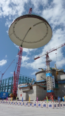 Taishan 2 dome lifting Taishan 2 dome lifting